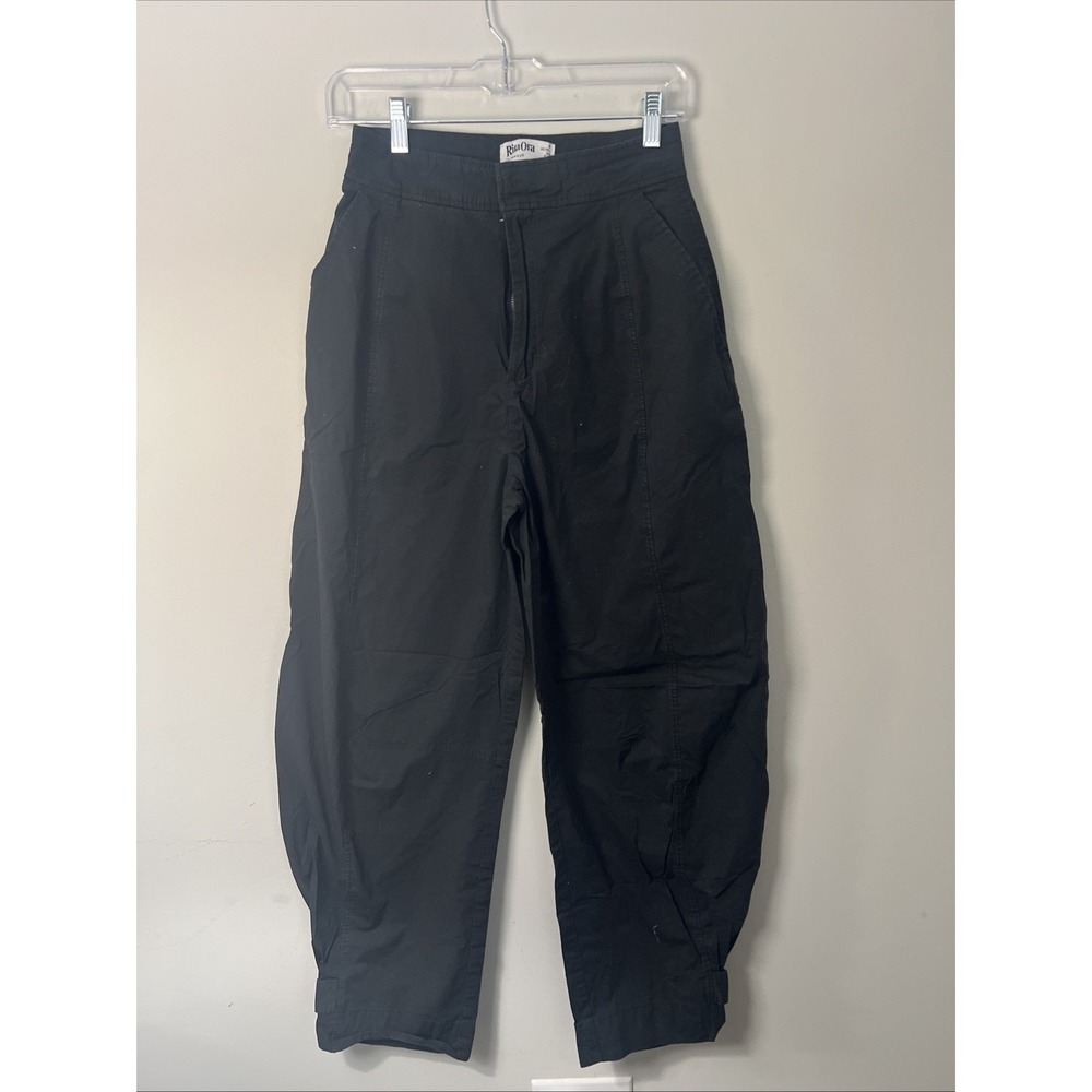 Rita Ora Primark Women's Black Cropped Pants stylish trendy